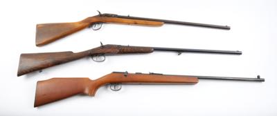 Konvolut aus 2 KK-Waffen und einer Gartenflinte, - Jagd-, Sport- und Sammlerwaffen