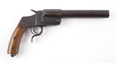 Österreichische Leuchtpistole, AZF - Arsenal Zeug Fabrik, Kal.: 4, - Sporting & Vintage Guns