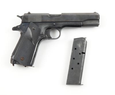 Pistole, Colt, Mod. Colt 1911 A1 - US Army Fertigung 1944, Kal.: .45 ACP, - Lovecké, sportovní a sběratelské zbraně