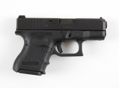 Pistole, Glock, Mod.: 26, Kal.: 9 mm Para, - Jagd-, Sport- und Sammlerwaffen