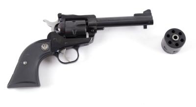 Revolver, Ruger, Mod.: New Model Single-Six mit Wechseltrommel, Kal.: .22 l. r. und .22 Win. Mag., - Armi da caccia, competizione e collezionismo