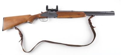 Bockbüchsflinte mit Seitenschlössern, Brno Arms, Mod.: 572.5 Brno Super, Kal.: 7 x 65R/12/70, - Jagd-, Sport-, & Sammlerwaffen