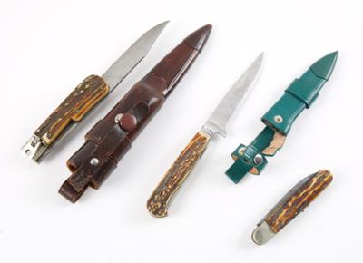 Konvolut aus einem Klappmesser - Sporting & Vintage Guns