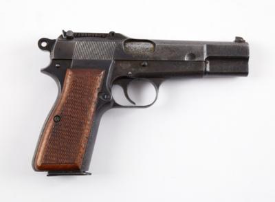 Pistole, FN - Browning, Mod.: 1935 HP mit Tangentenvisier/Wehrmacht - zweite Fertigung, Kal.: 9 mm Para, - Armi da caccia, competizione e collezionismo