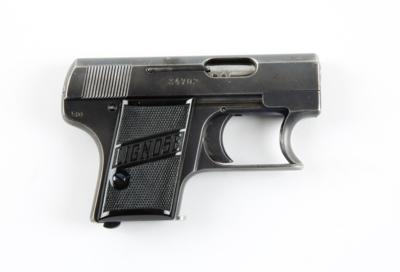 Pistole, Lignose - Berlin, Mod.: Einhandpistole 2A, Kal.: 6,35 mm, - Lovecké, sportovní a sběratelské zbraně