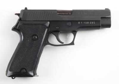 Pistole, SIG, Mod.: Schweizer Armeepistole 75 (P220), Kal.: 9 mm Para, - Armi da caccia, competizione e collezionismo
