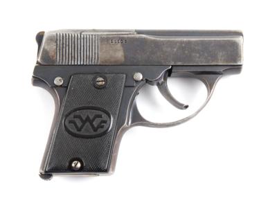 Pistole, Wiener Waffenfabrik, Mod.: Little Tom, Kal.: 6,35 mm, - Armi da caccia, competizione e collezionismo