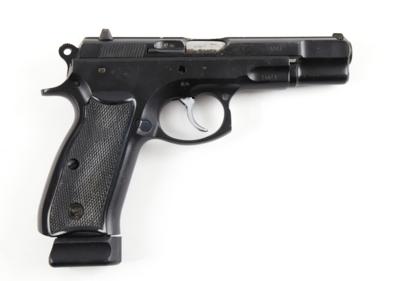Pistole, CZ, Mod.: 75, Kal.: 9 mm Para, - Lovecké, sportovní a sběratelské zbraně
