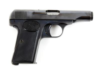 Pistole, FN - Browning, Mod.: 1910 mit Originalschatulle, Kal.: 7,65 mm, - Armi da caccia, competizione e collezionismo