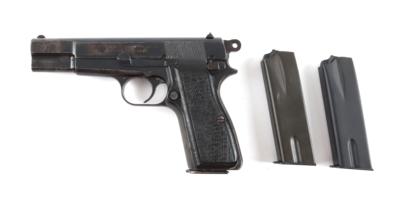 Pistole, FN - Browning, Mod.: High Power 1935 - WaA 140, Kal.: 9 mm Para, - Armi da caccia, competizione e collezionismo