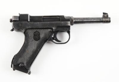 Pistole, Husqvarna Vapenfabriks A. B., Mod.: M/40 (Lahti), Kal.: 9 mm Para, - Armi da caccia, competizione e collezionismo