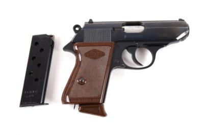 Pistole, Manurhin, Mod.: Walther PPK der niederösterreichischen Gendarmerie, Kal.: 7,65 mm, - Jagd-, Sport-, & Sammlerwaffen