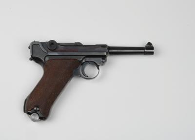 Pistole, Mauser, Mod.: P08, Kal.: 9 mm Para - nummerngleich, - Jagd-, Sport-, & Sammlerwaffen