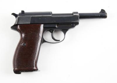 Pistole, Waffenwerke Walther, Mod.: Walther P38 mit Holster, Kal.: 9 mm Para, - Lovecké, sportovní a sběratelské zbraně