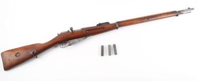 Repetierbüchse, New England Westinghouse Company, Mod.: finnisches Mosin Nagant Gewehr M1891, Kal.: 7,62 x 54R, - Jagd-, Sport-, & Sammlerwaffen