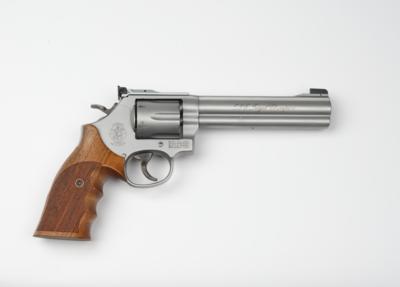 Revolver, Smith  &  Wesson, Mod.: 686-6 Target Champion, Kal.: .357 Mag., - Jagd-, Sport-, & Sammlerwaffen