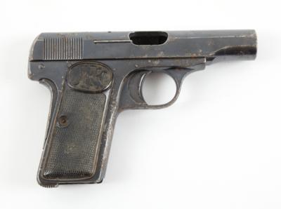 Verschluß und Griffstück zu Pistole, FN - Browning, Mod.: 1910, Kal.: 7,65 mm, - Jagd-, Sport-, & Sammlerwaffen