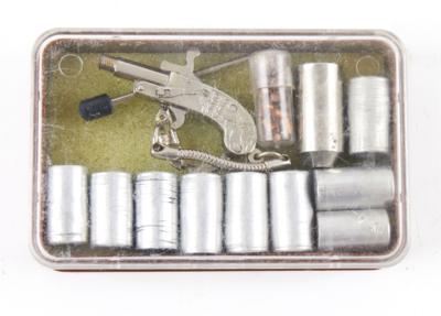 Berloque-Pistole, Kal.: 2 mm Stiftzündung, österreichischer Hersteller, - Sporting & Vintage Guns