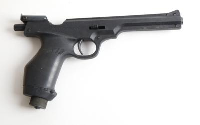 Co2-Pistole, vermutlich Drulov, Kal.: 4,5 mm, - Armi da caccia, competizione e collezionismo