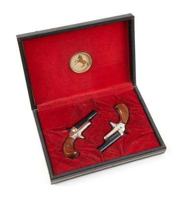 Derringer-Paar, Colt, Mod.: Lord Derringer (Fourth Model Derringer), Kal.: .22 kurz, - Sporting & Vintage Guns