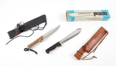 Konvolut aus 2 feststehenden Messern Marke Aitor: - Jagd-, Sport- und Sammlerwaffen
