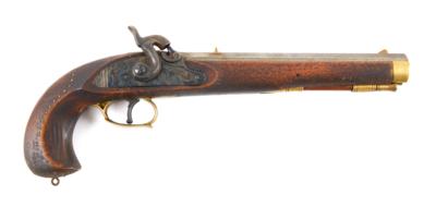 Perkussionspistole, Pedersoli, Mod.: Kentucky-Pistole, Kal.: .45", - Jagd-, Sport- und Sammlerwaffen