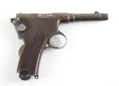 Pistole, Ungarische Waffen- und Maschinenfabriks AG - Budapest, Mod.: Gendarmerie-Repetierpistole System Frommer 1910-II, Kal.: 7,65 mm Frommer kurz, - Armi da caccia, competizione e collezionismo