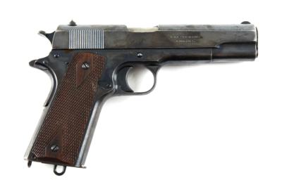 Pistole, Colt, Mod.: Government Model 1911 (keine A1) - Baujahr 1919!, Kal.: .45 ACP, - Jagd-, Sport- und Sammlerwaffen