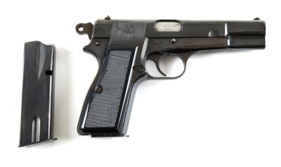 Pistole, FN - Browning, Mod.: 1935 HP Wehrmacht und dann Gendarmerie, Kal.: 9 mm Para, - Lovecké, sportovní a sběratelské zbraně