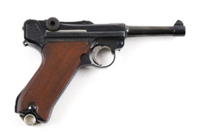 Pistole, Königlich-preußische Gewehrfabrik Erfurt, Mod.: P08 - 1917, Kal.: 9 mm Para, - Armi da caccia, competizione e collezionismo