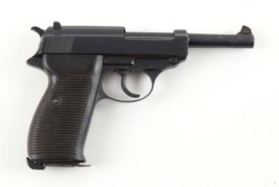 Pistole, unbekannter Hersteller, Mod.: Walther P38 mit Holster, Kal.: 9 mm Para, - Sporting & Vintage Guns