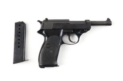 Pistole, Walther - Ulm, Mod.: P1 - Bundeswehr, Kal.: 9 mm Para, - Armi da caccia, competizione e collezionismo