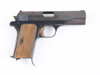 Pistole, Metallwaren-, Waffen- und Maschinenfabrik Budapest, Mod.: M37, Kal.: 9 mm kurz, - Jagd-, Sport- und Sammlerwaffen - Für die Herbstjagd