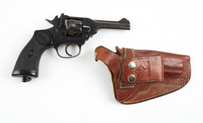 Revolver, Webley  &  Scott Ltd. - Birmingham, Mark IV der Royal Hong Kong Police, Kal.: .38 S & W, - Jagd-, Sport- und Sammlerwaffen - Für die Herbstjagd