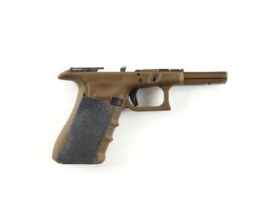 Griffstück, Glock, Mod.: 17 Gen4 - FDE, komplett, - Jagd-, Sport- und Sammlerwaffen