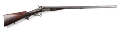 Hahn-Damastbüchsflinte, JK, Kal.: vermutlich 16/8 mm, - Sporting & Vintage Guns