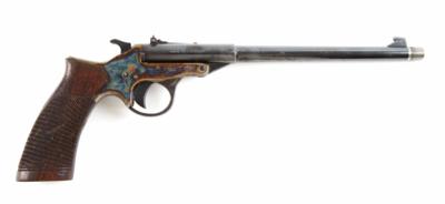 Kipplaufpistole, Webley  &  Scott - Birmingham, Kal. .22 l. r., - Sporting & Vintage Guns