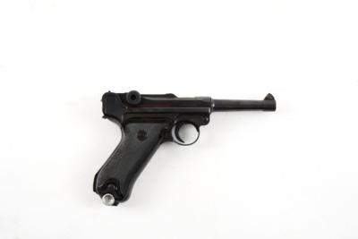 Pistole, DWM, Mod.: P08 - der deutschen Polizei und danach VOPO, Kal.: 9 mm Para, - Armi da caccia, competizione e collezionismo