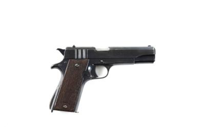 Pistole, HAFDASA - Argentinien, Mod.: argentinische Armee- und Polizeipistole M 1937 ('Ballester-Molina'), Kal.: .45 ACP, - Jagd-, Sport- und Sammlerwaffen