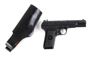 Pistole, unbekannter, russischer Hersteller, Mod.: Tokarev TT33, Kal.: 7,62 mm Tok., - Armi da caccia, competizione e collezionismo