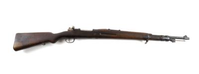 Repetierbüchse, Waffenfabrik La Coruna, Mod.: Kurzgewehr M.98/43, Kal.: 8 x 57IS, - Armi da caccia, competizione e collezionismo