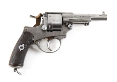 Revolver, Manufacture d'Armes, St. Etienne - Frankreich, Mod.: französischer Armeerevolver M1873 - Herstellerjahr 1877, Kal.: 11 mm, - Lovecké, sportovní a sběratelské zbraně