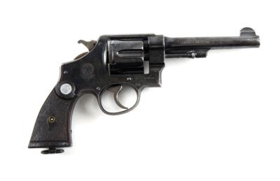 Revolver, Smith  &  Wesson, Mod.: M1917 - erster Brasilienauftrag 1937!, Kal.: .45 ACP, - Jagd-, Sport- und Sammlerwaffen