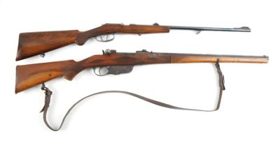Konvolut aus einem jagdlichen 95er und einem Einzellader KK-Gewehr, - Sporting & Vintage Guns