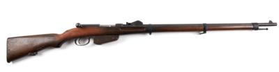 Repetierbüchse, OEWG - Steyr, Mod.: Repetiergewehr M1888 System Mannlicher, Kal.: 8 x 50R, - Jagd-, Sport- & Sammlerwaffen