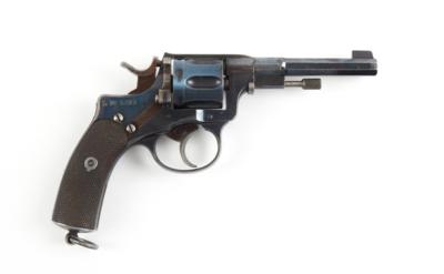 Revolver, Husqvarna, Mod.: Landstorm M/1887 - hergestellt 1898, Kal.: 7,5 mm schwed. Nagant, - Armi da caccia, competizione e collezionismo