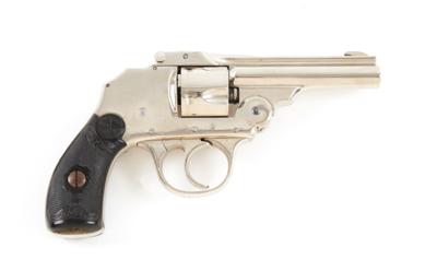Revolver, Iver Johnson's Arms, Mod.: Safety Automatic Hammerless (2nd Model), Kal.: 8 mm, - Sporting & Vintage Guns