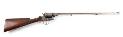 Revolvergewehr, unbekannter Hersteller, Kal.: vermutlich 11,2 x 36R Gasser M70, - Armi da caccia, competizione e collezionismo