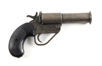 Signalpistole, Webley  &  Scott - Birmingham , Mod.: englische Signalpistole 10 No. 1 Mk 5, Kal.: 4, - Jagd-, Sport- & Sammlerwaffen