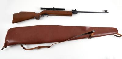 Druckluftgewehr, Condor, Mod.: 228 mit braunem Futteral, Kal.: 4,5 mm, - Jagd-, Sport-, & Sammlerwaffen